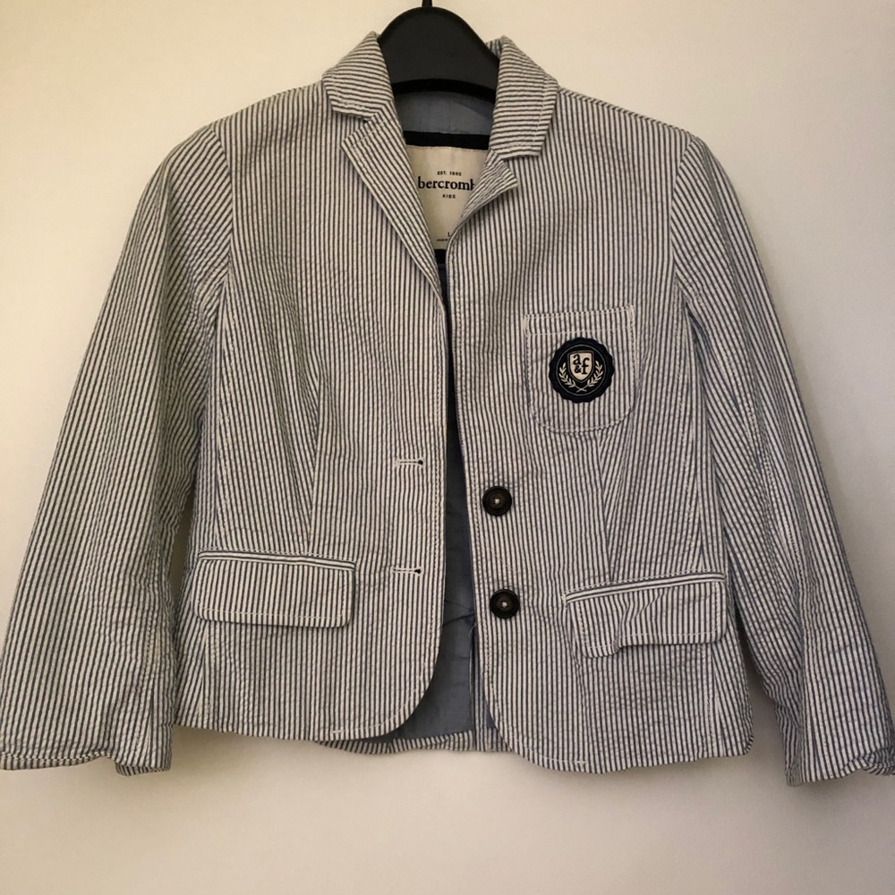 Abercrombie & Fitch Seersucker Jacket